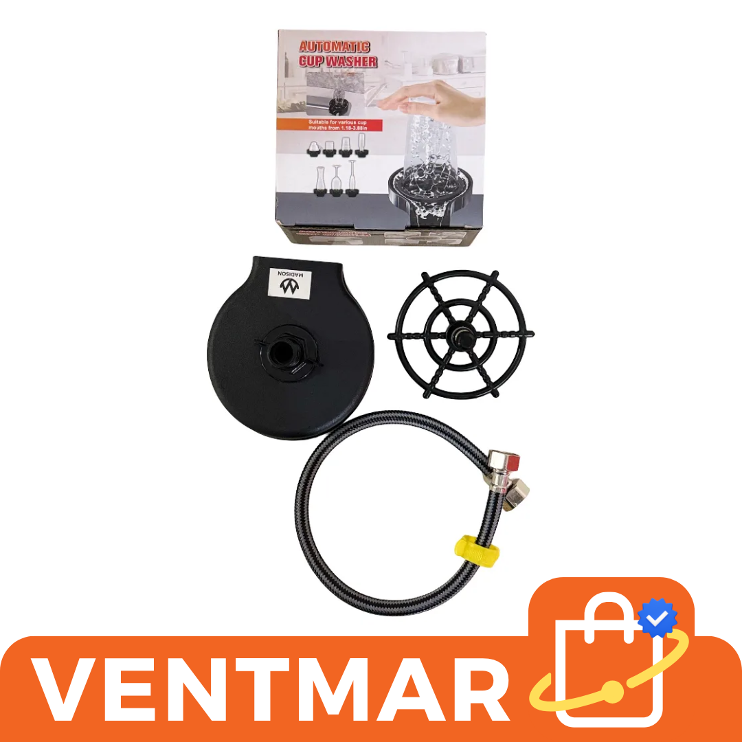 Contenido del kit lavador de vasos