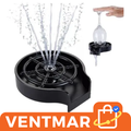 Lavador automático de vasos en uso