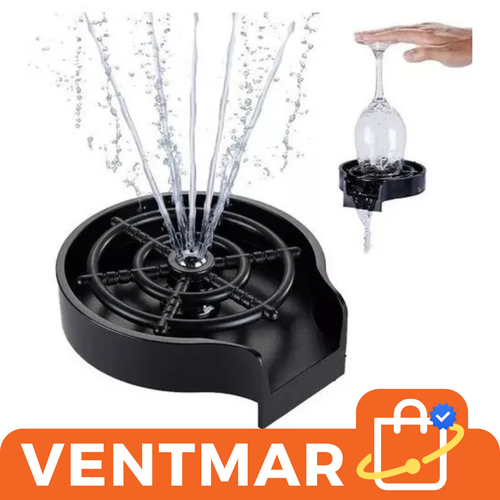 Lavador automático de vasos en uso