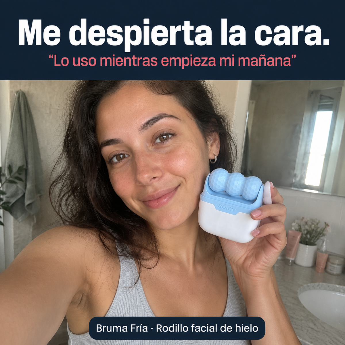 Masajeador Ice Roller Facial - id8880 — vista 6