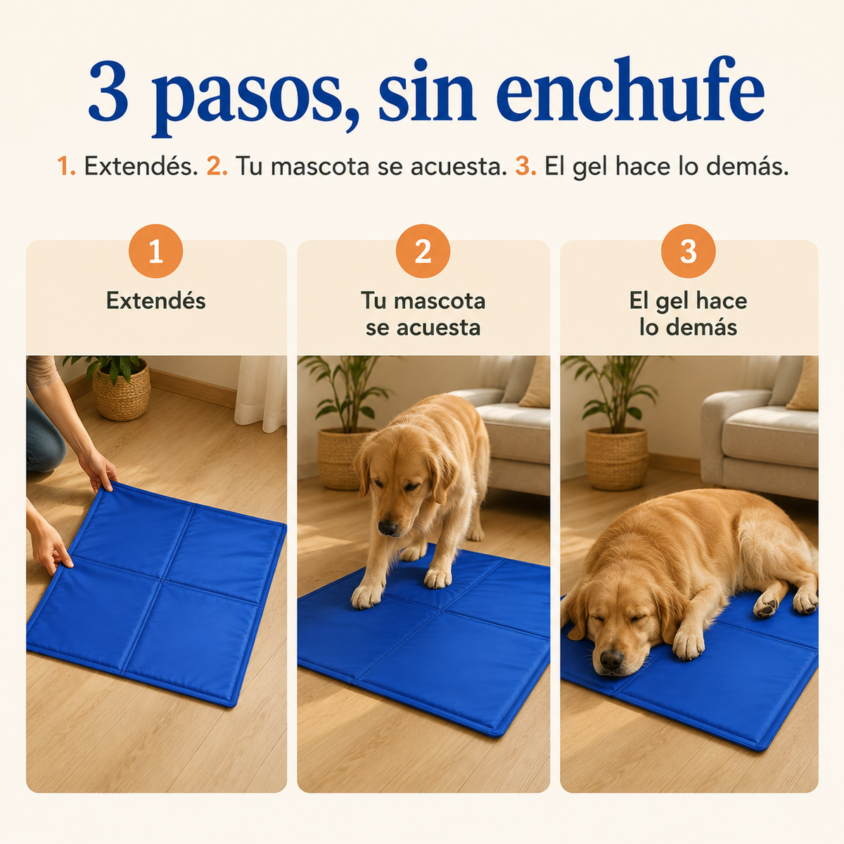 Colchon Refrescante Para Mascotas Chica - 5845 — vista 4