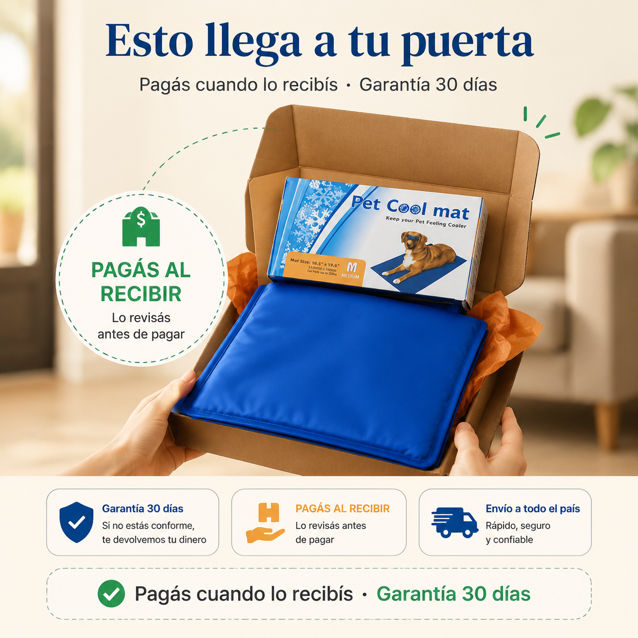 Colchon Refrescante Para Mascotas Chica - 5845 — vista 7